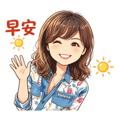 Helena日常實用貼圖