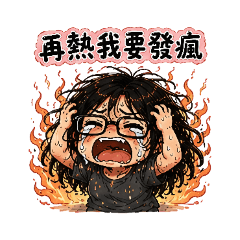 眼鏡妹融化了-夏天崩潰篇