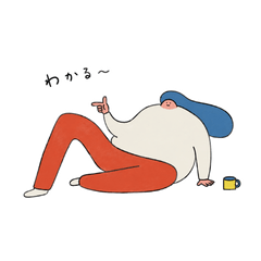 Everyday Weird Pose People Stickers