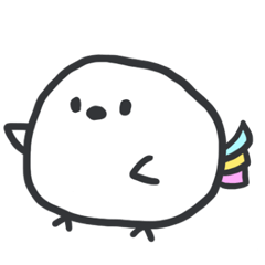Shimappi,the rainbow long-tailed tit