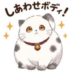Round & Squishy! Daifuku Neko 1
