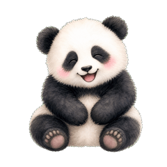 Momo the Fluffy Panda