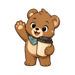 Coffee Paw Bear