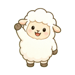 Fluffy Sheep Daily Comfort