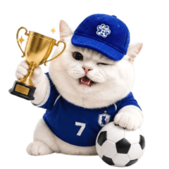 サッカー熱狂子猫 V.2