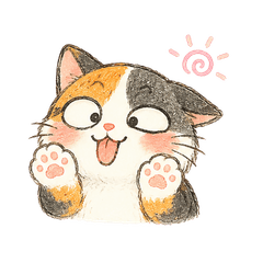 Sassy Calico Cat