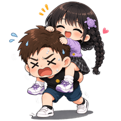 Lovely: Jacob and NinNin (No Words)