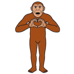 Australopithecus Stickers