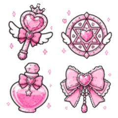 魔法少女♡天使惡魔可愛貼圖