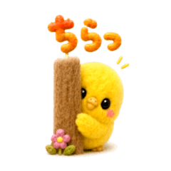 ふわふわインコのピーちゃん　喜怒哀楽