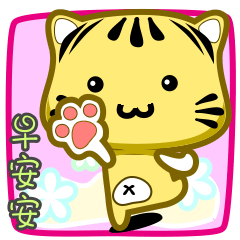 可愛條紋小貓貓!!!CAT210