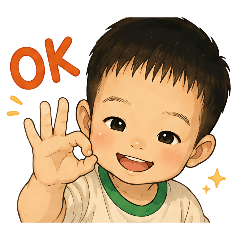 a cute baby ♥️