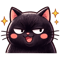 GOOD FAT BLACK CAT