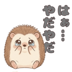 うるうるハリネズミさんの本音