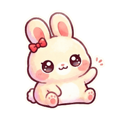 Plump Thick rabbit