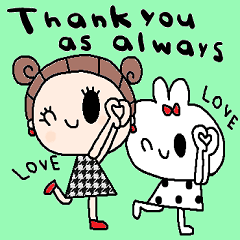 (nenerin日常スタンプ673英語気遣い)