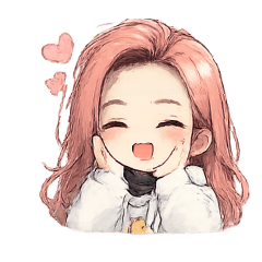 可愛長髮女孩！