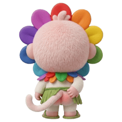 LakYim: Little Monkey in a Flower Hat/NW