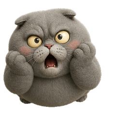 Bo! Grumpy Gray Cat so anoyying (EN)