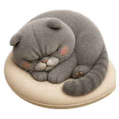 Bo Grumpy Gray Cat so anoyying (No text)