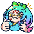 Machico マチコ サイン入りチェキ machikoのLINE スタンプ一覧 | LINE STORE