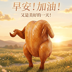 A very lively roast chicken