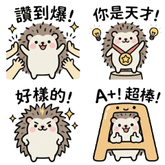 Silly Hedgehog Gives Praise(40 sets)