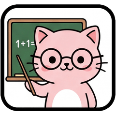 Cosplay Pink Cat Careers Stickers