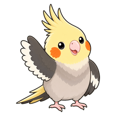 It's Cockatiel Time Everyday Expressions