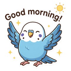 Blue Budgie Daily Life new