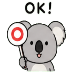 Koala Janapnese Greeting 02