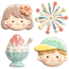 かわいい陶器スタンプ♡06