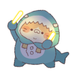 Animal Shark Costume! animation7