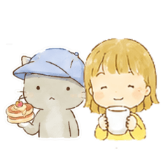 毎日使える！ほっこりやさしい日常スタンプ