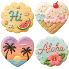 Cute cookie Sticker05