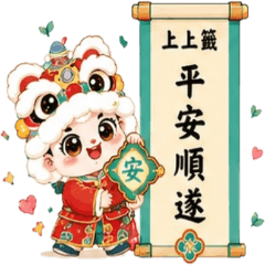 Cute Lion Dance: Best Fortune [ZiFu]