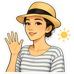 Sunny Girl Daily Stickers