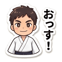 Hakama Boys & Girls - Daily Stickers
