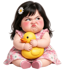Funny face girl 244 EN