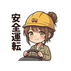 Nordic Girl Dump Truck Greetings
