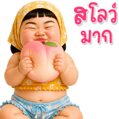 Chubby little child 131 text