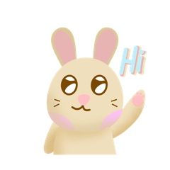 Little cute rabbits