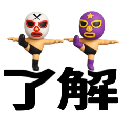 A comical professional wrestler ver.24