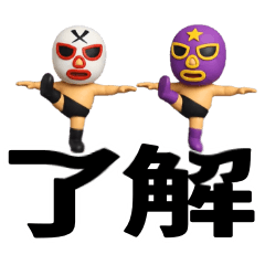 A comical professional wrestler ver.24