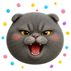 Mochi Grumpy Cat Emoji Many Moods 66