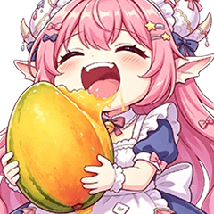 The Moody Pink-Haired Dragon Maid