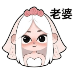 白髮少女001