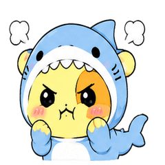 Trance bear AI Shark costume