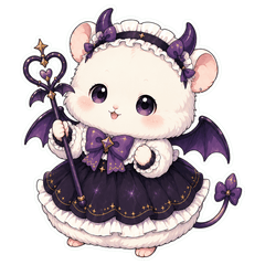 Little Devil Hamster Luna