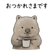 A Wombat at Work